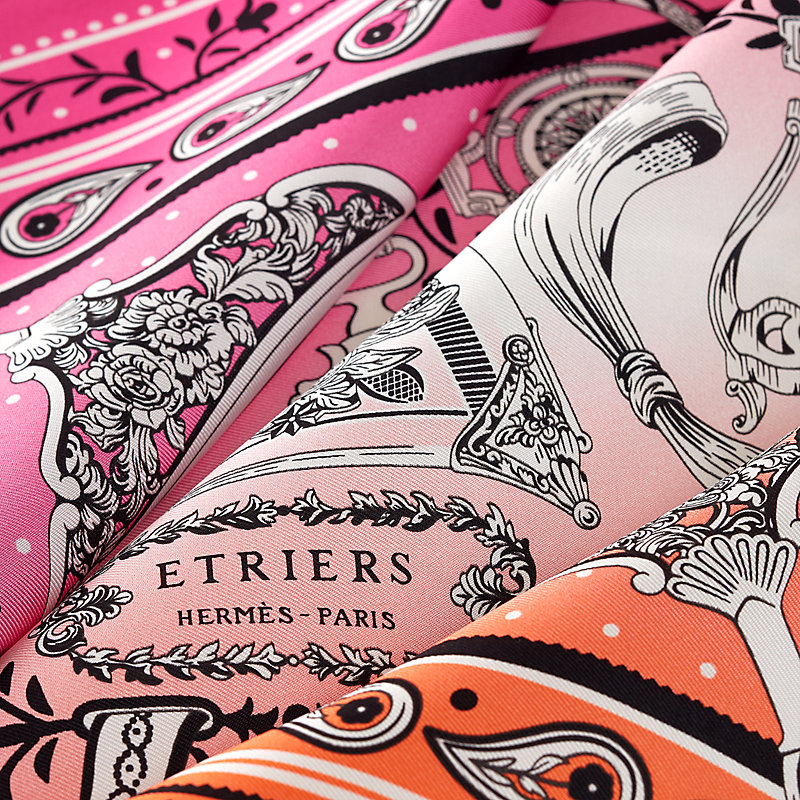 Etriers Remix bandana 55 | Hermès USA